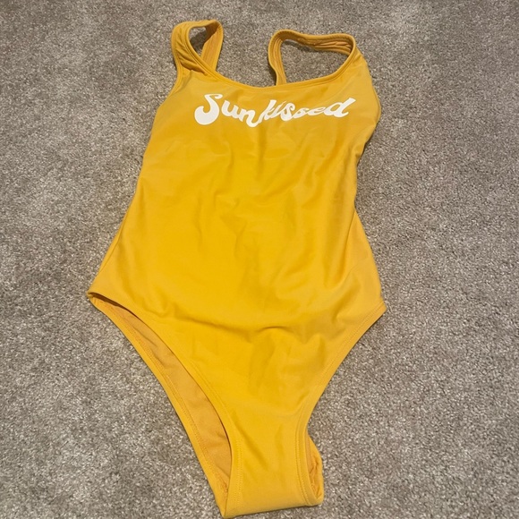 Adore Me Other - Adore Me Vibrant Yellow One Piece Swimsuit